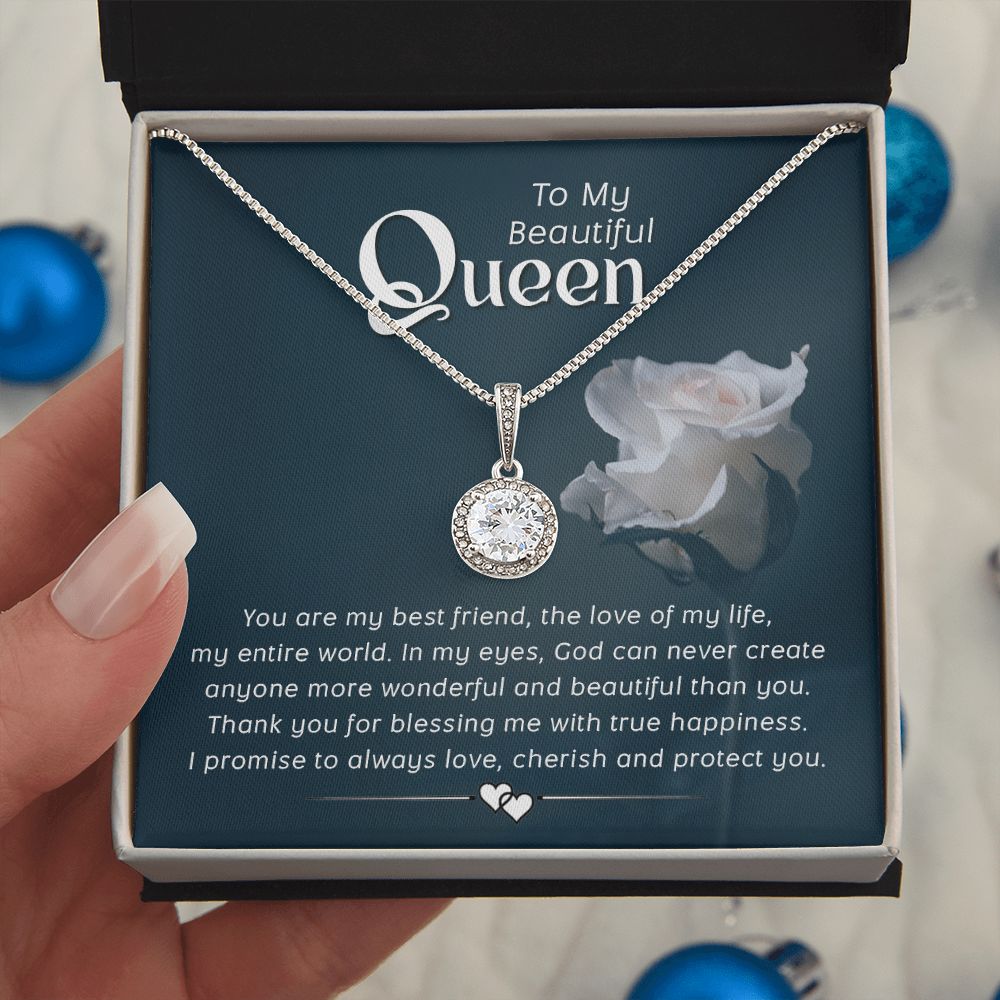 To My Wife | Queen | Eternal Hope Necklace