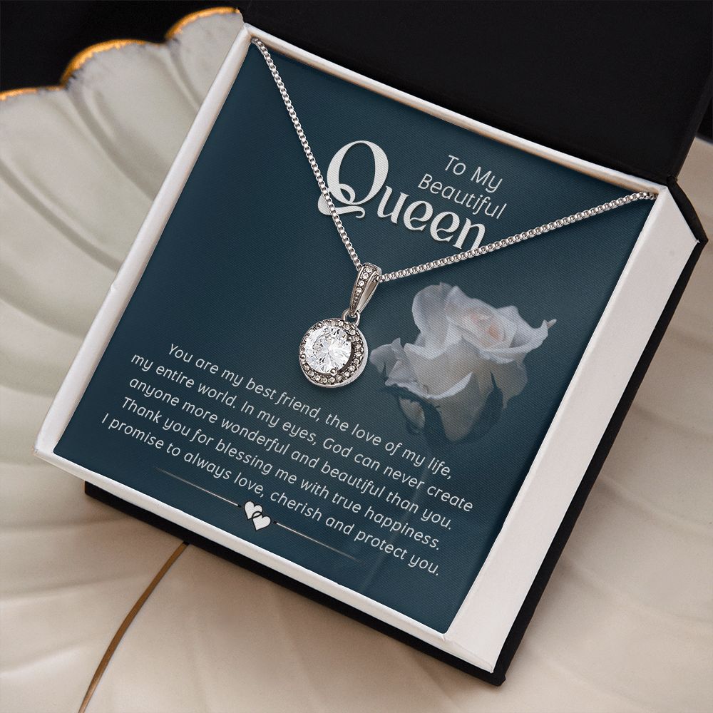 To My Wife | Queen | Eternal Hope Necklace