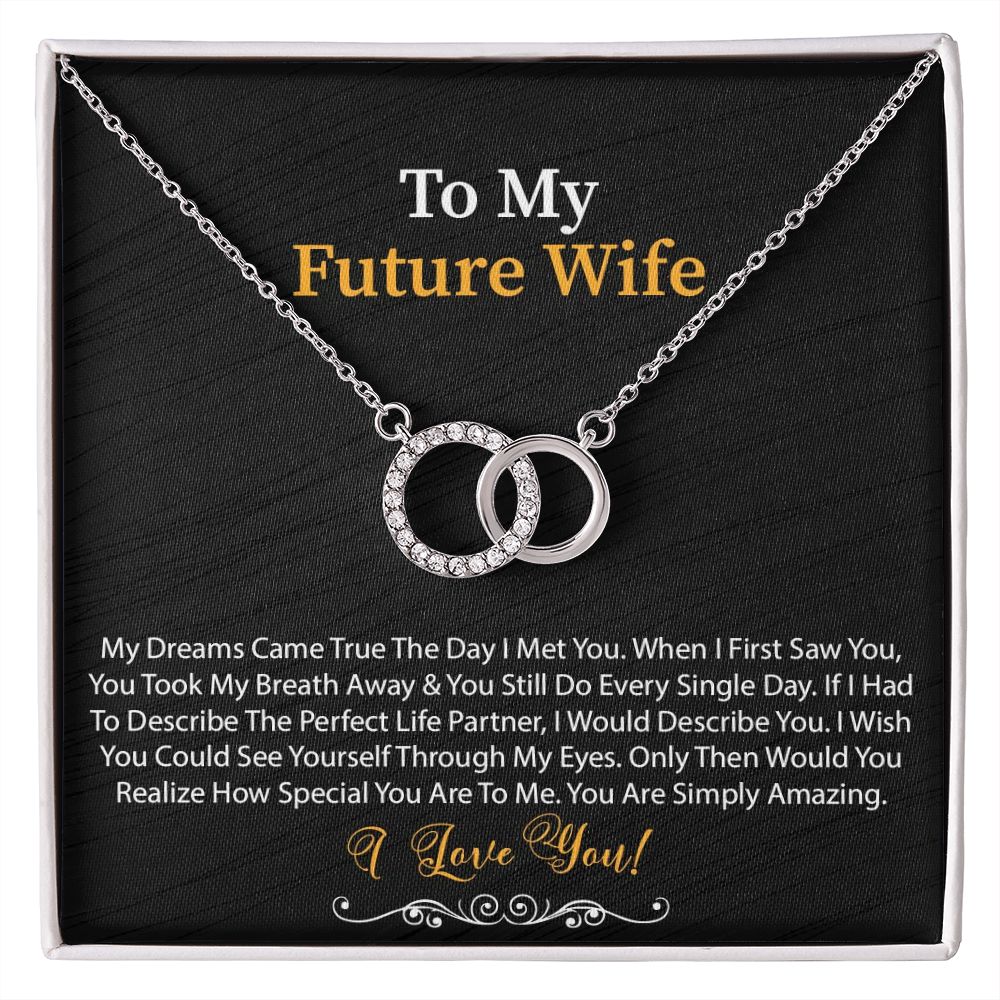 To My Future Wife | Special | Perfect Pair Necklace