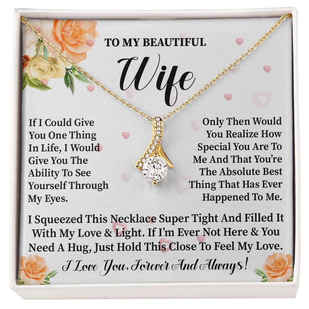 To My Wife | Light | Alluring Beauty Necklace