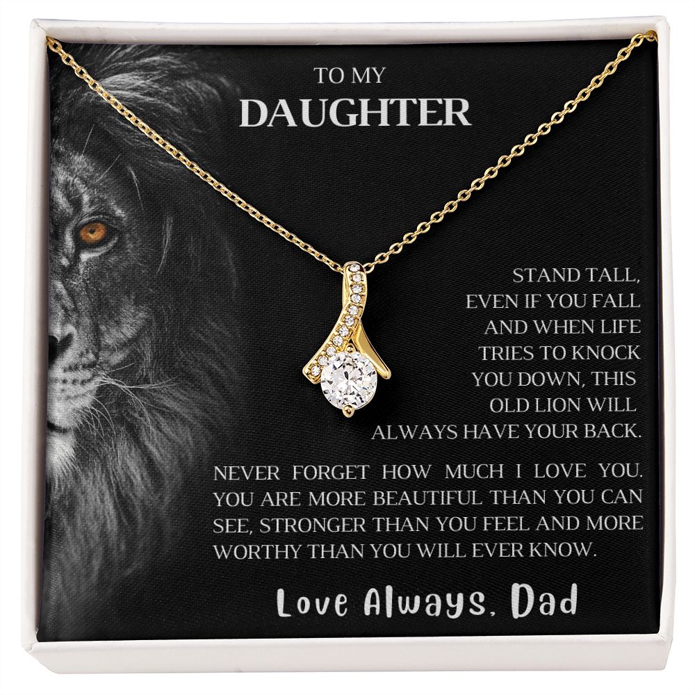 To My Daughter | Stand Tall | Alluring Beauty Necklace