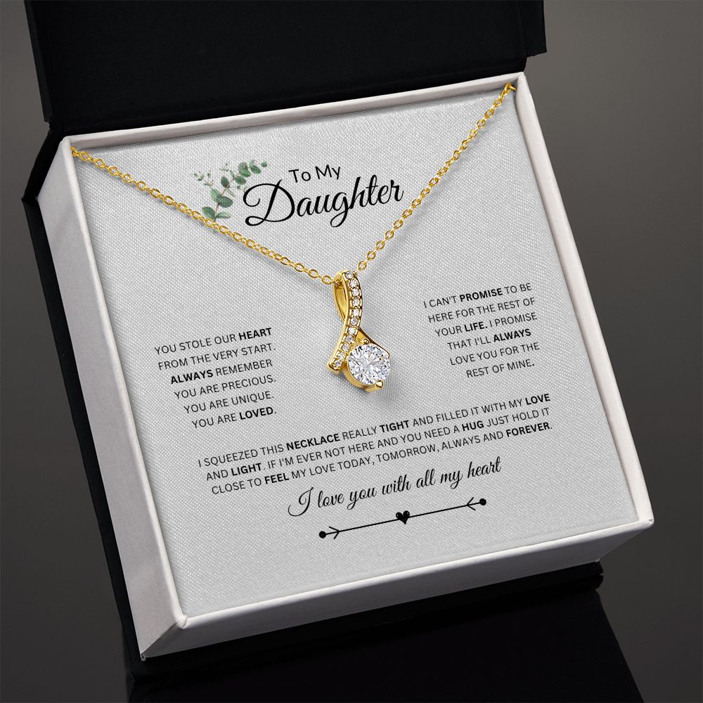 To My Daughter | My Heart | Alluring Beauty Necklace