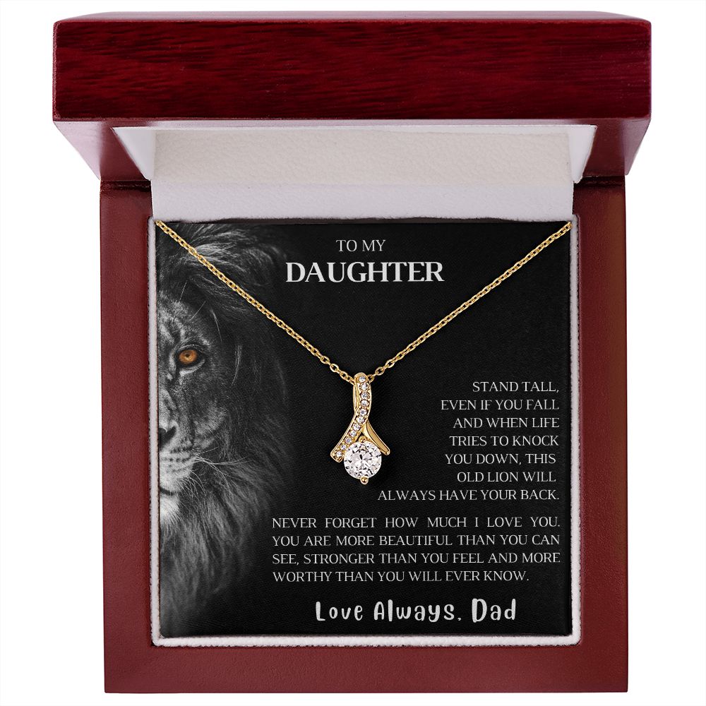 To My Daughter | Stand Tall | Alluring Beauty Necklace