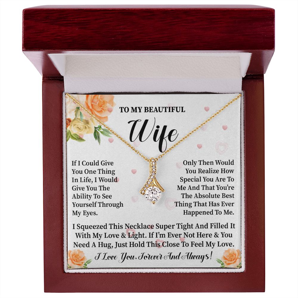 To My Wife | Light | Alluring Beauty Necklace