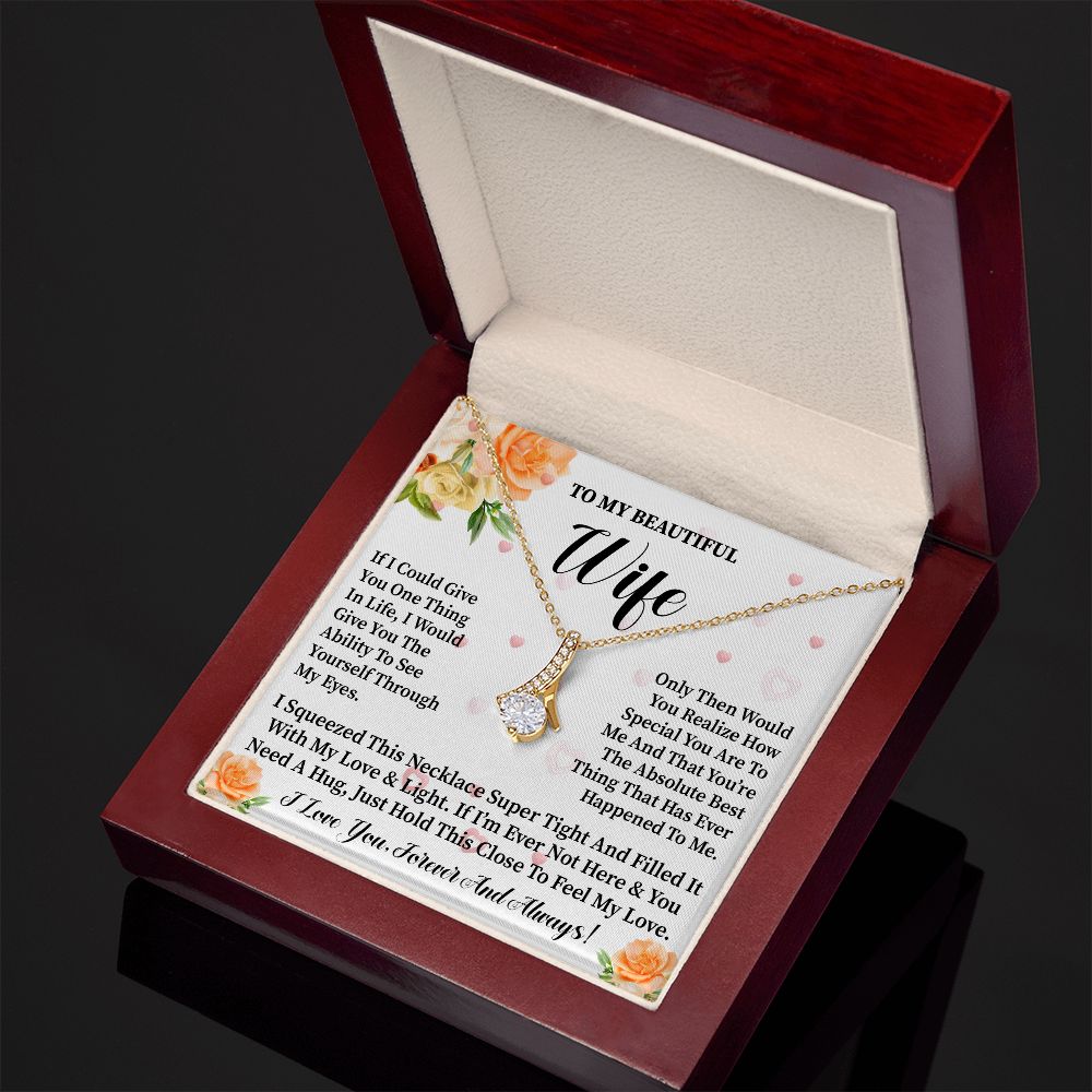 To My Wife | Light | Alluring Beauty Necklace