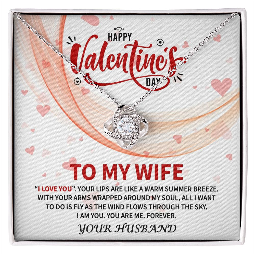 To My Wife | Forever | Love Knot Necklace