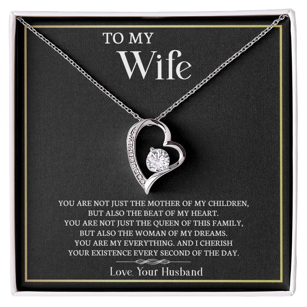 To My Wife | Cherish | Forever Love Necklace