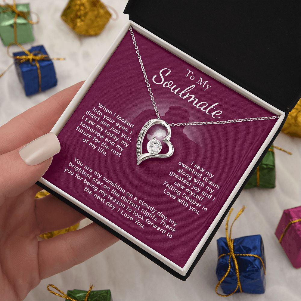 To My Soulmate | Dream | Forever Love Necklace
