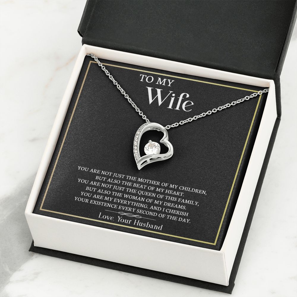 To My Wife | Cherish | Forever Love Necklace