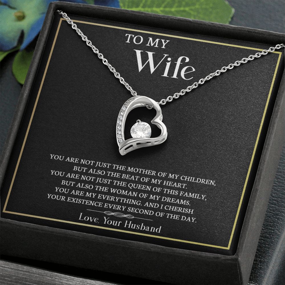 To My Wife | Cherish | Forever Love Necklace