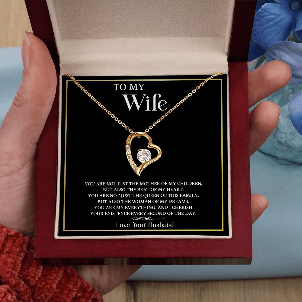 To My Wife | Cherish | Forever Love Necklace