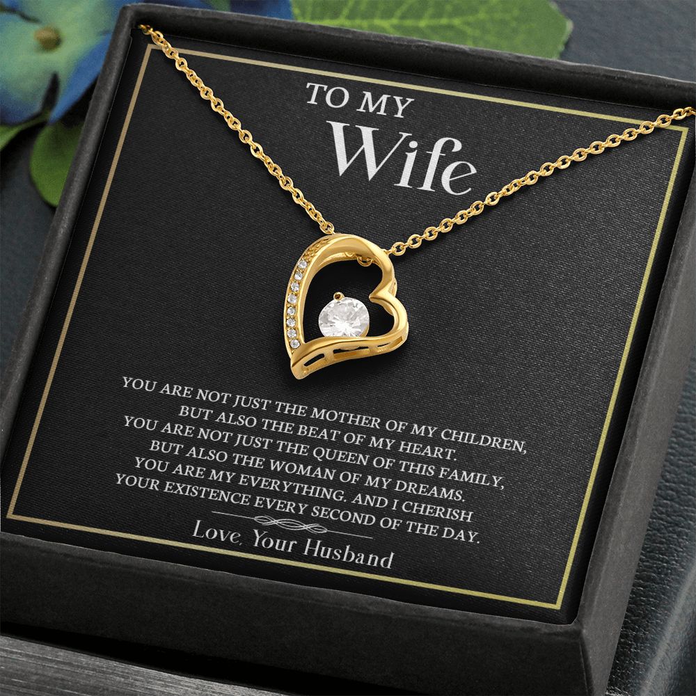 To My Wife | Cherish | Forever Love Necklace