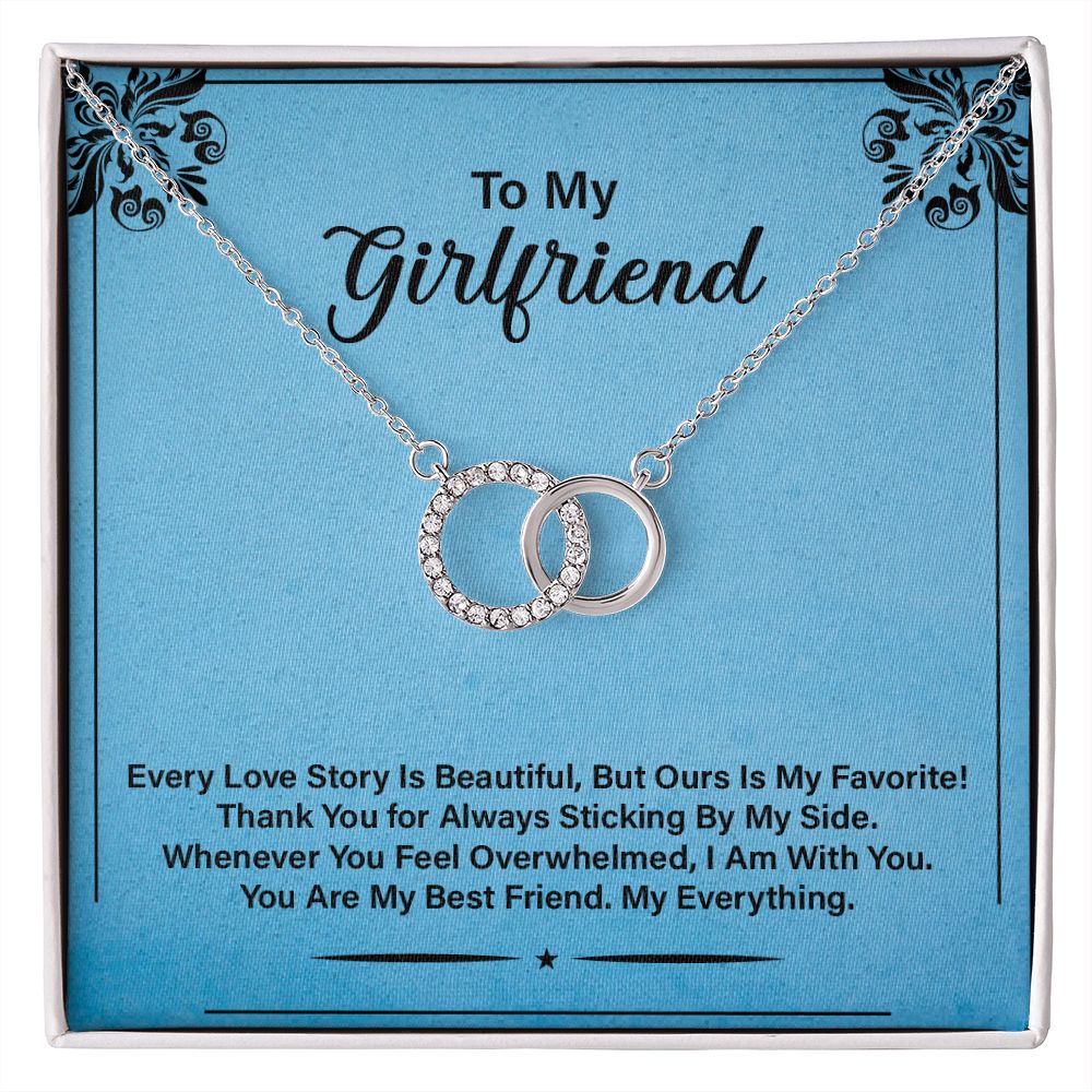 To My Girlfriend | Love Story | Perfect Pair Necklace
