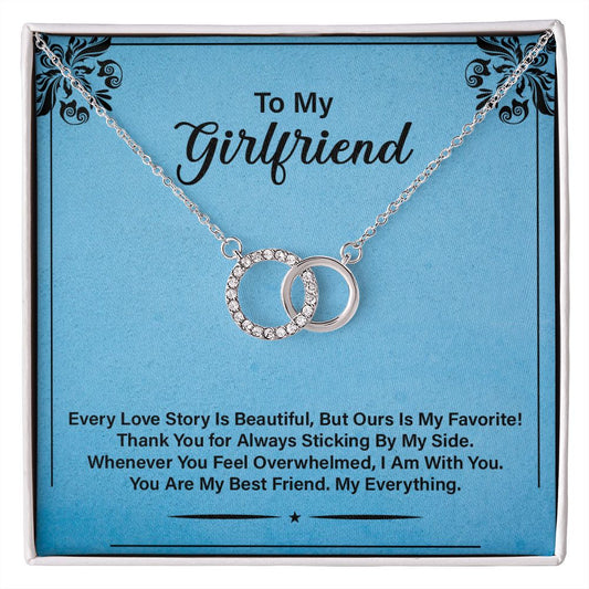 To My Girlfriend | Love Story | Perfect Pair Necklace