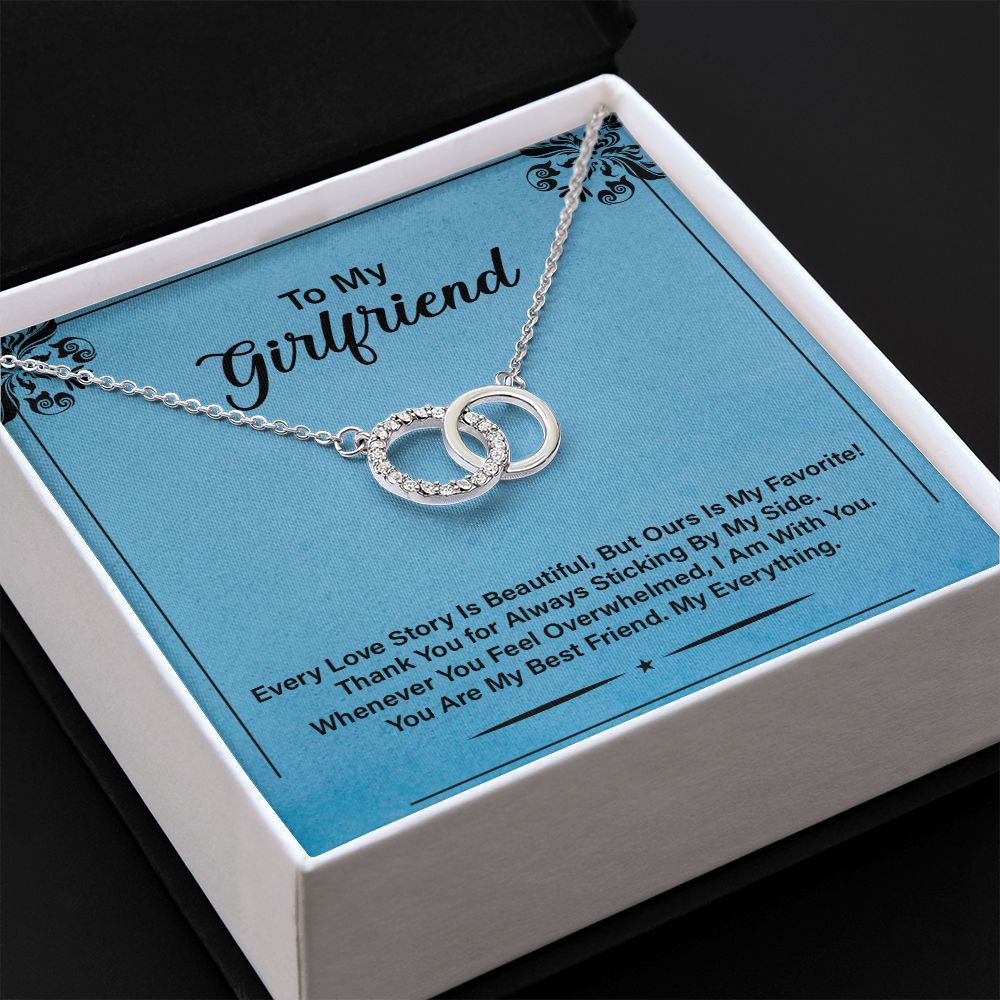 To My Girlfriend | Love Story | Perfect Pair Necklace