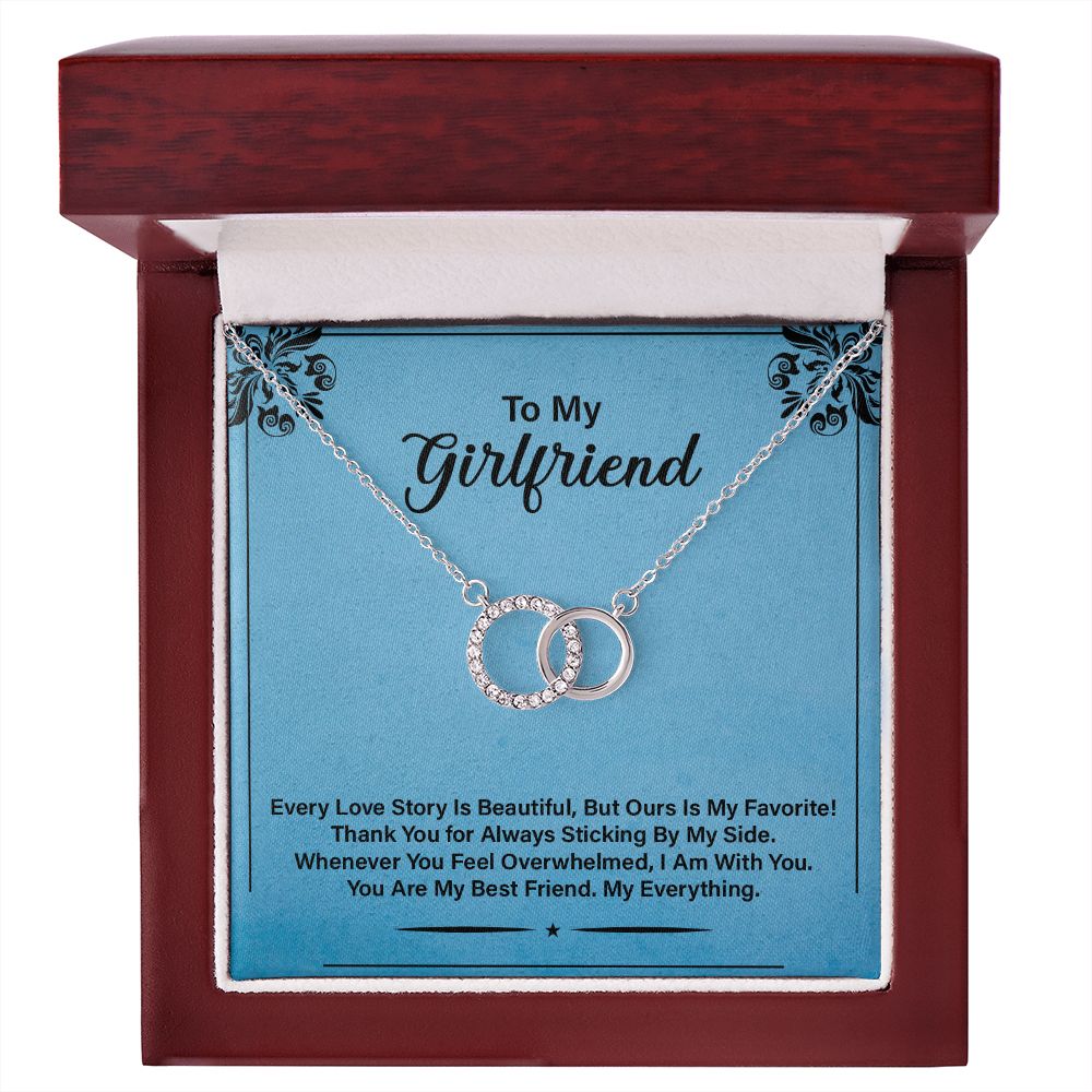To My Girlfriend | Love Story | Perfect Pair Necklace