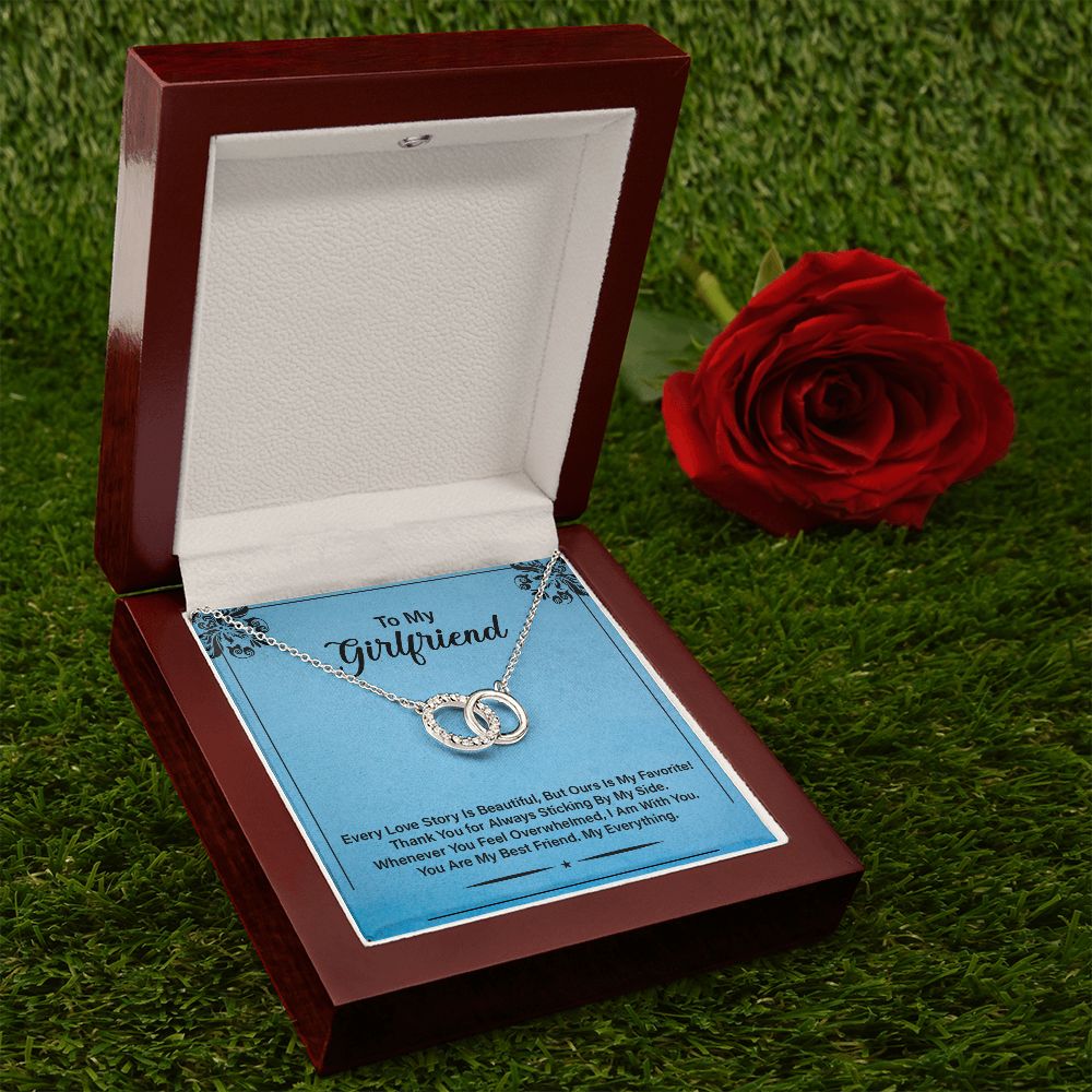 To My Girlfriend | Love Story | Perfect Pair Necklace