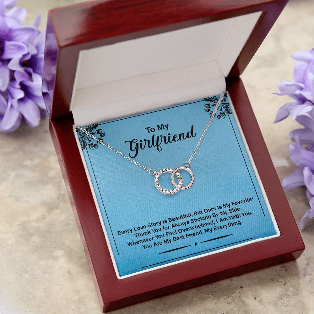 To My Girlfriend | Love Story | Perfect Pair Necklace