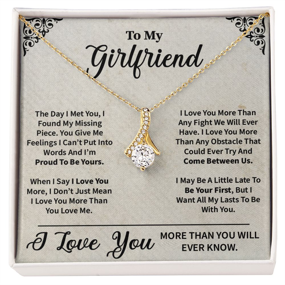 To My Girlfriend | Proud | Alluring Beauty Necklace