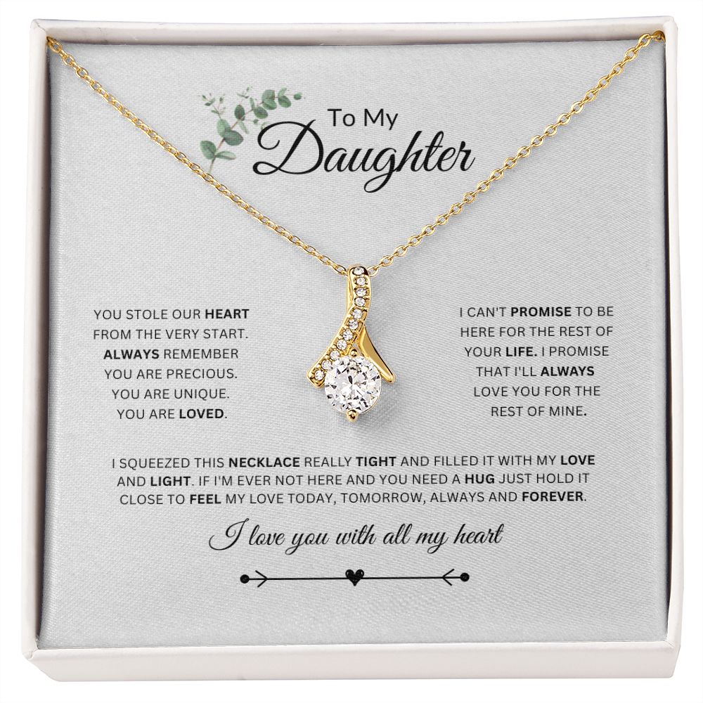 To My Daughter | My Heart | Alluring Beauty Necklace