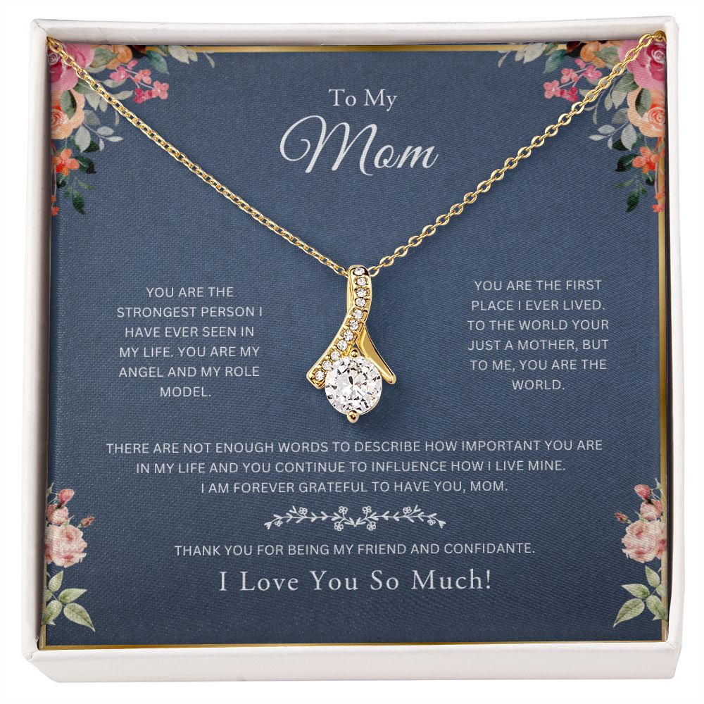 To My Mom | Confidante | Alluring Beauty Necklace