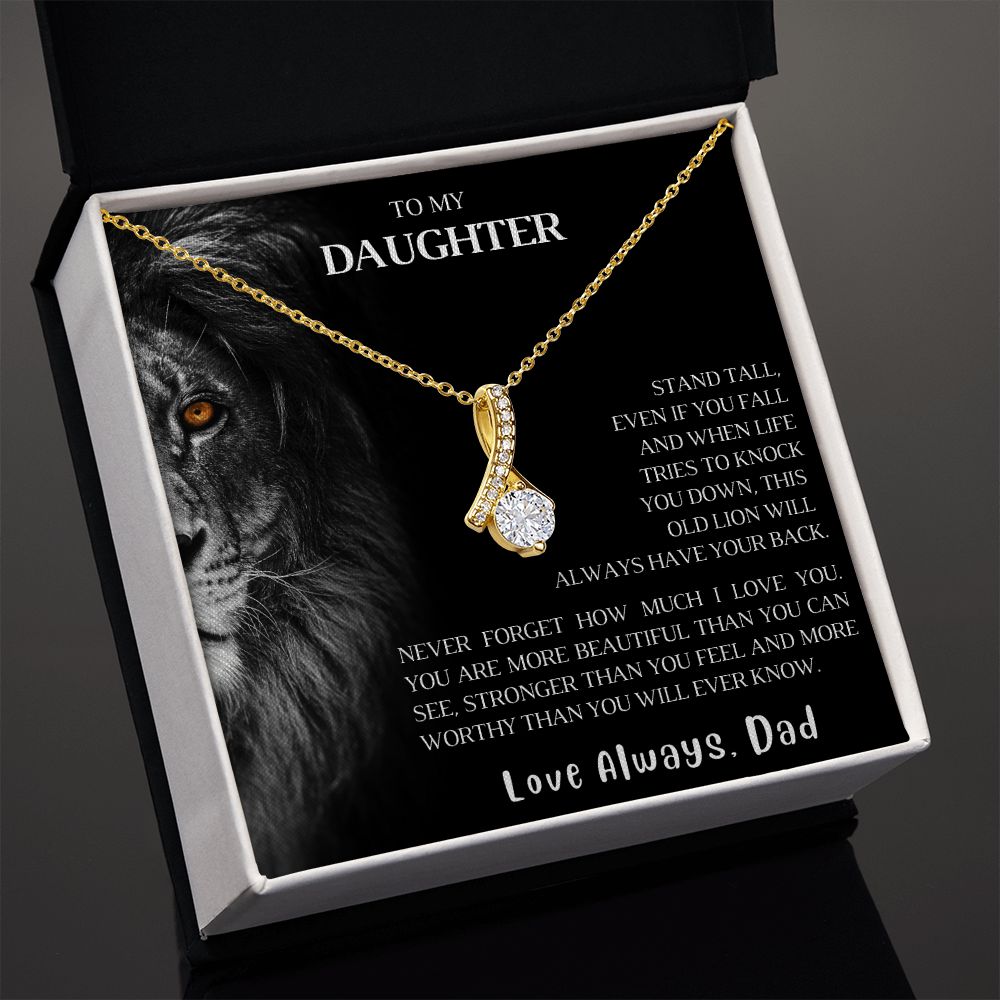 To My Daughter | Stand Tall | Alluring Beauty Necklace