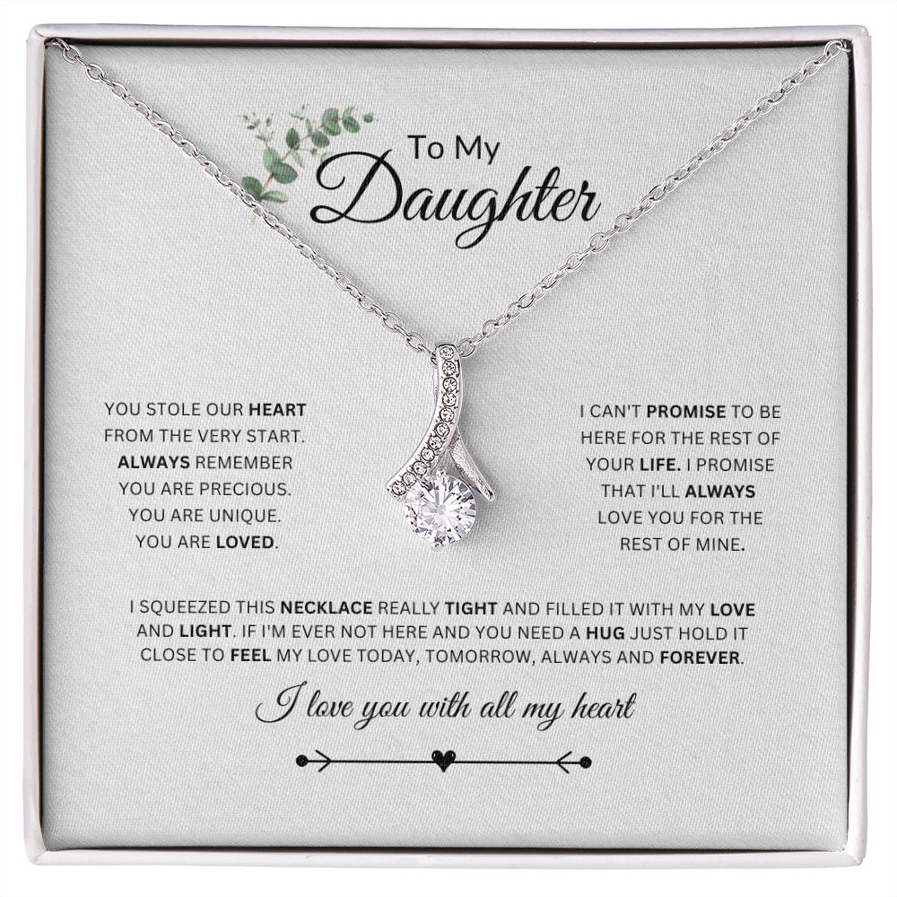To My Daughter | My Heart | Alluring Beauty Necklace