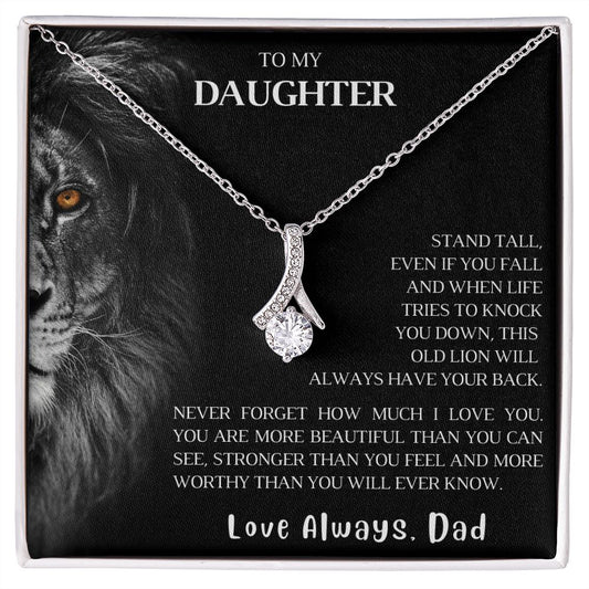 To My Daughter | Stand Tall | Alluring Beauty Necklace