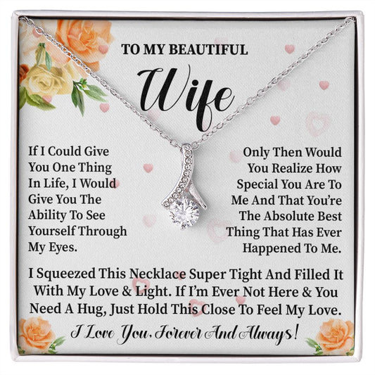 To My Wife | Light | Alluring Beauty Necklace