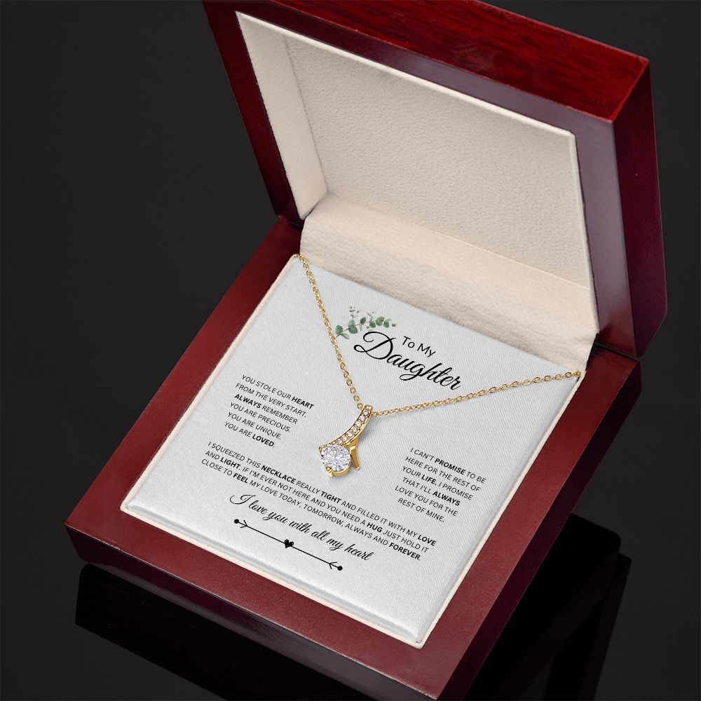 To My Daughter | My Heart | Alluring Beauty Necklace