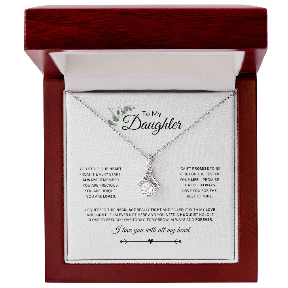 To My Daughter | My Heart | Alluring Beauty Necklace