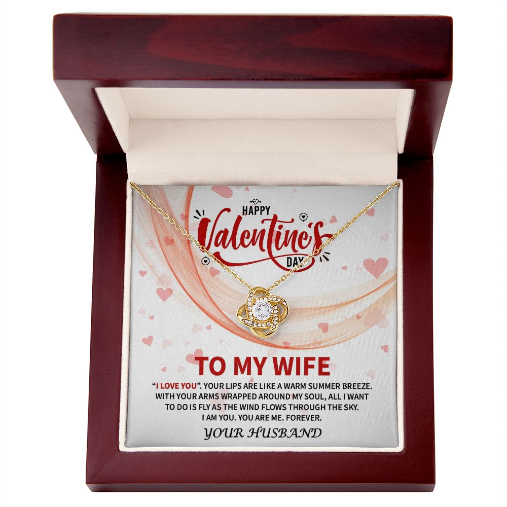 To My Wife | Forever | Love Knot Necklace