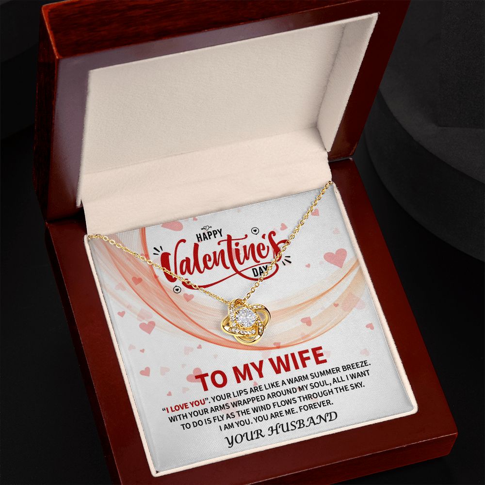 To My Wife | Forever | Love Knot Necklace