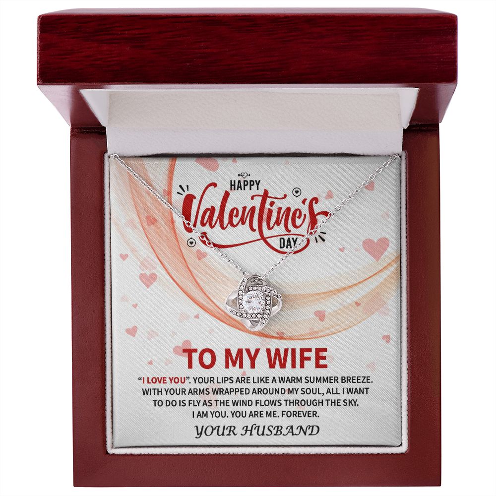 To My Wife | Forever | Love Knot Necklace