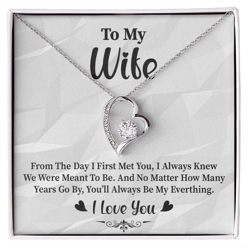 To My Wife | Everything | Forever Love Necklace