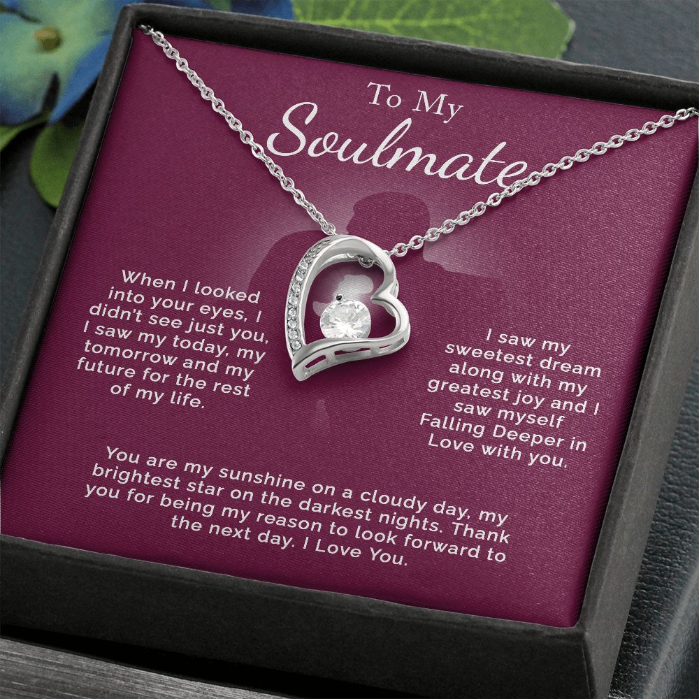 To My Soulmate | Dream | Forever Love Necklace