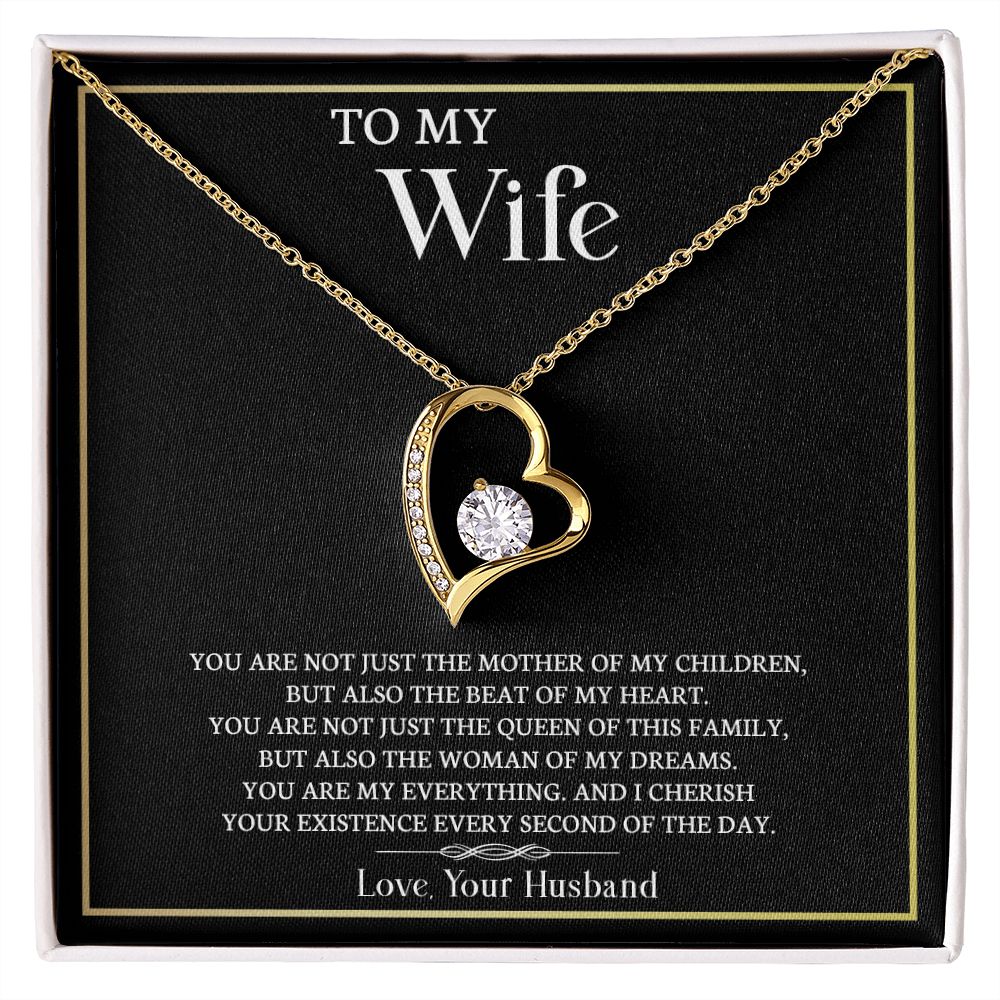 To My Wife | Cherish | Forever Love Necklace