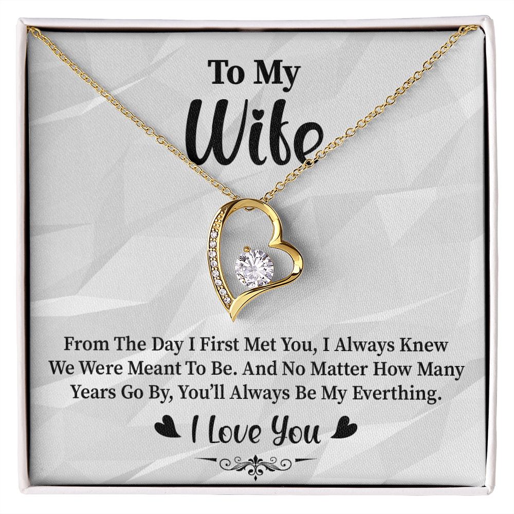 To My Wife | Everything | Forever Love Necklace