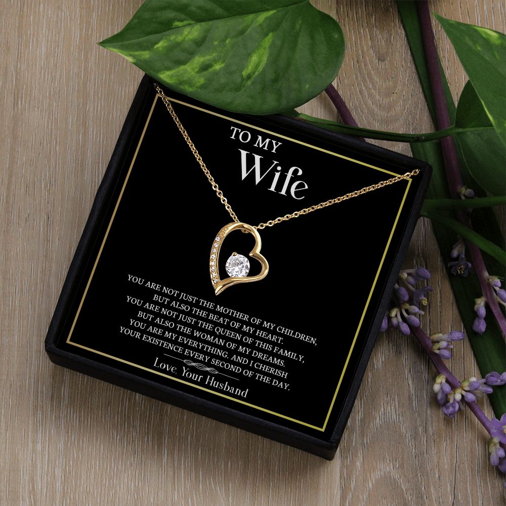 To My Wife | Cherish | Forever Love Necklace