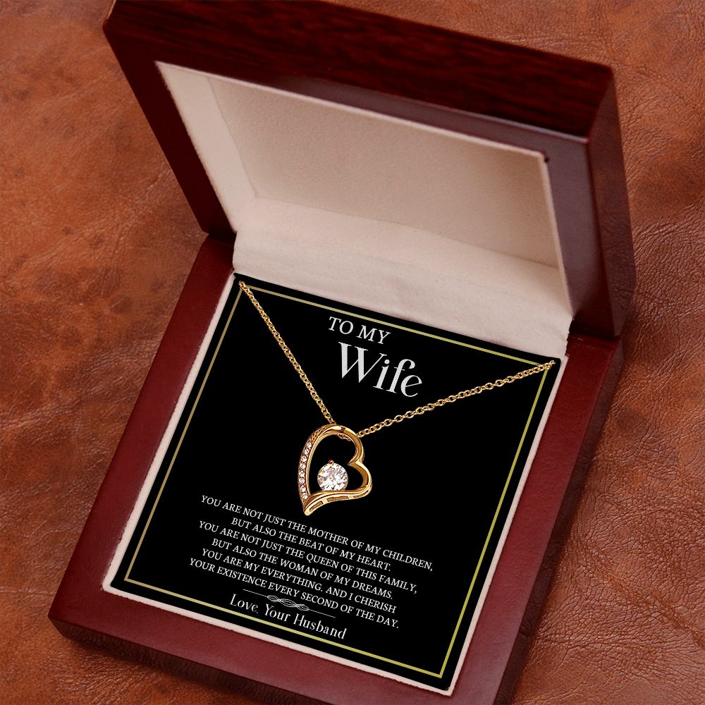 To My Wife | Cherish | Forever Love Necklace