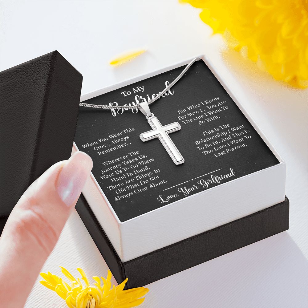To My Boyfriend |Journey | Artisan Cross Necklace